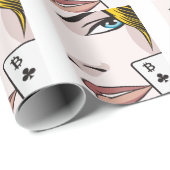 Bitcoin Girl ラッピングペーパー (ロールコーナー)