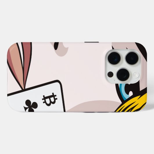 Bitcoin Girl Case-Mate iPhoneケース (裏面 (横))