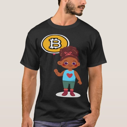 Bitcoin Girl Choice Of Investment Bitcoin Cryptocu Tシャツ (正面)