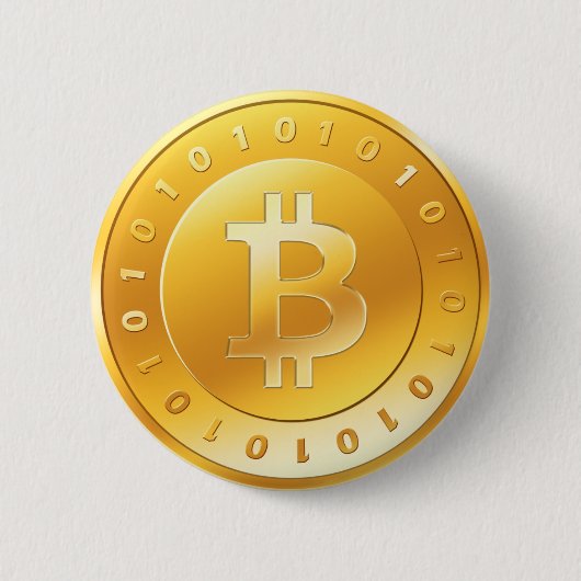 bitcoin_goldv2 缶バッジ (正面)