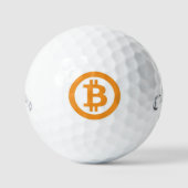 Bitcoin Golf Balls - Callaway supersoft ゴルフボール (正面)