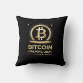 BITCOIN HALVING 2024暗号化デジタル通貨 クッション (裏面)