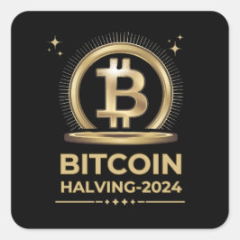 BITCOIN HALVING 2024暗号化デジタル通貨 スクエアシール