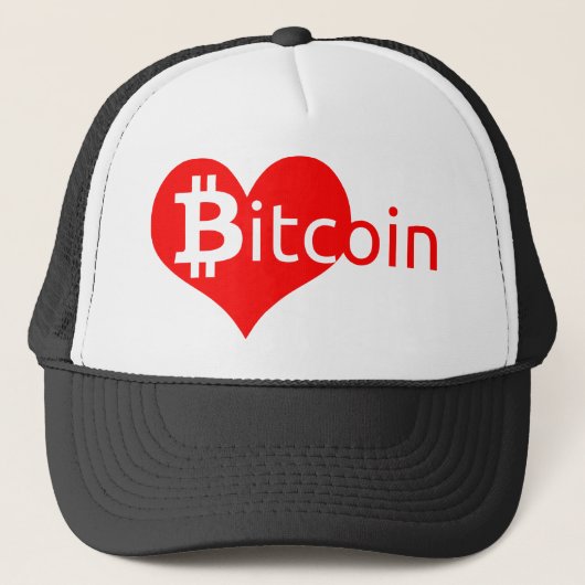 Bitcoin Herz キャップ (正面)