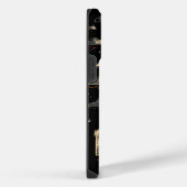 Bitcoin hodl and rocket to the moon design iPhoneケース (右側面)