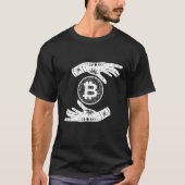 Bitcoin Hodl Hand Holding Cryptocurrency Digital C Tシャツ (正面)