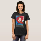 Bitcoin  Hodler Bitcoin Rocket Course Explosion Tシャツ (正面フル)