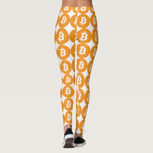 Bitcoin Leggings レギンス (裏面)
