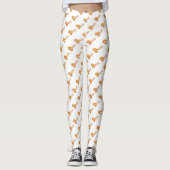 Bitcoin Leggings for the crypto girls レギンス (正面)