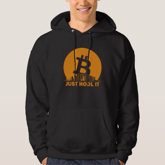 Bitcoin Lisbon Skyline  Lisbon Bitcoin Maximalist パーカ (正面)