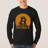 Bitcoin Lisbon Skyline Lisbon Bitcoin Maximalist Tシャツ (正面)