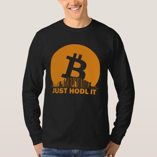 Bitcoin Lisbon Skyline  Lisbon Bitcoin Maximalist Tシャツ (正面)