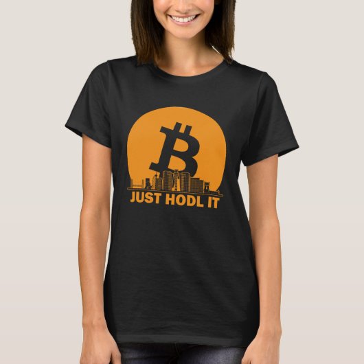 Bitcoin Lisbon Skyline  Lisbon Bitcoin Maximalist Tシャツ (正面)
