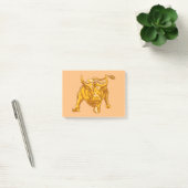 Bitcoin Logo Gold Bull ポストイット (オフィス)
