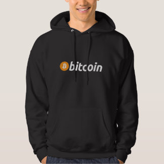 Bitcoin Logo Schrift Kapu パーカ