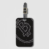 Bitcoin Luggage Tag ラゲッジタグ (正面縦)