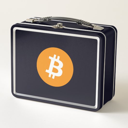Bitcoin Lunchbox メタルランチボックス (正面)