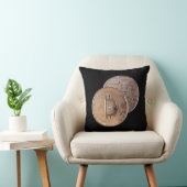 Bitcoin metallic made of copper. M1 クッション (椅子)