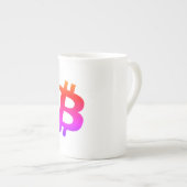 Bitcoin Miami ボーンチャイナマグカップ (正面右)