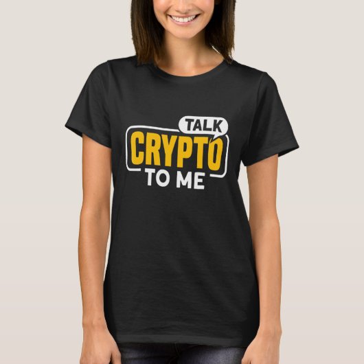 Bitcoin Minerおよびトレーダー1の暗号通貨 Tシャツ (正面)