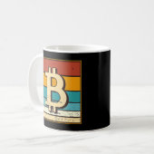Bitcoin Miner Rig懸命財布Btc Crypto コーヒーマグカップ (正面左)