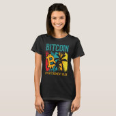 Bitcoin My Retirement Plan Digital Crypto Currency Tシャツ (正面フル)