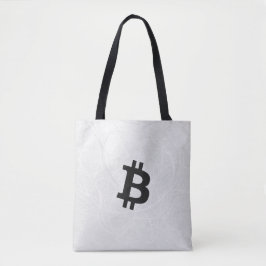 Bitcoin Neuron White トートバッグ