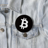 Bitcoin Pin Button (Large) 缶バッジ (インサイチュ)