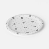 Bitcoin Polka Dot Paper Plate (Small) ペーパープレート (アングル)