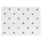 Bitcoin Polka Dots Gift Bag (Large) ラージペーパーバッグ (裏面)