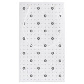 Bitcoin Polka Dots Gift Bag (Small)  スモールペーパーバッグ (裏面)