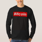 Bitcoin Rare Style Crypto Tシャツ (正面)