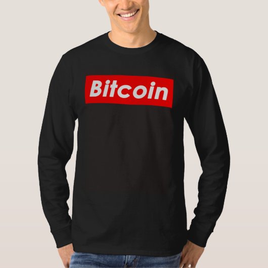 Bitcoin Rare Style Crypto Tシャツ (正面)