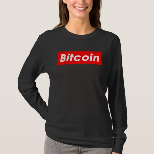 Bitcoin Rare Style Crypto Tシャツ (正面)