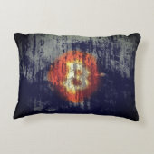 Bitcoin Resilient Art アクセントクッション (裏面)