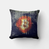 Bitcoin Resilient Art クッション (正面)