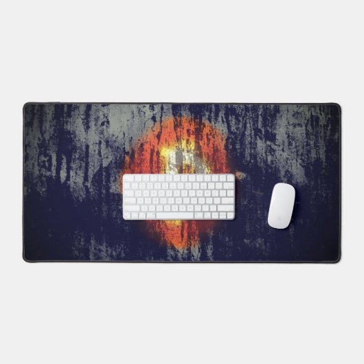 Bitcoin Resilient Art デスクマット (キーボード&マウス)