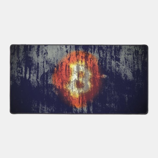 Bitcoin Resilient Art デスクマット (正面)
