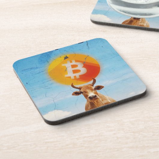 Bitcoin Resilient Bull コースター (左側)
