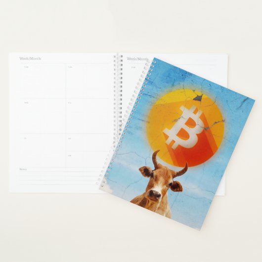 Bitcoin Resilient Bull プランナー手帳 (ディスプレー)
