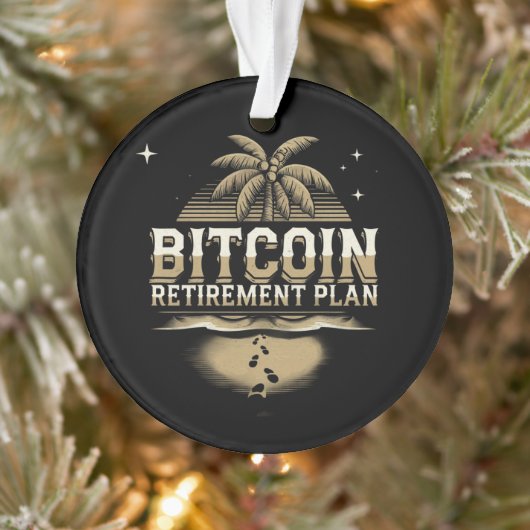 Bitcoin Retirement Planで未来を守る オーナメント (ツリー)