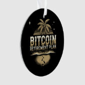 Bitcoin Retirement Planで未来を守る オーナメント (正面)
