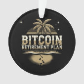 Bitcoin Retirement Planで未来を守る オーナメント (正面)