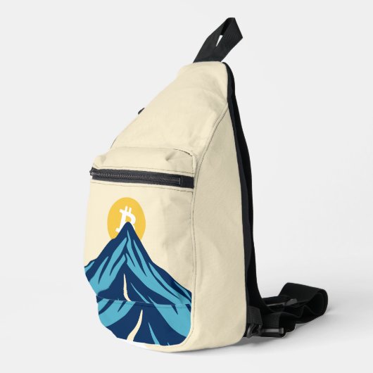 Bitcoin Rising スリングバッグ (右コーナー)