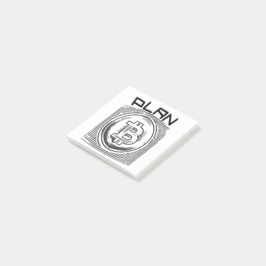 Bitcoin - Ryptoプсラン ポストイット (アングル)
