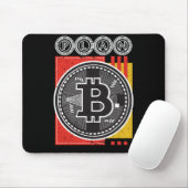 Bitcoin - Ryptocurrency – プсランB マウスパッド (マウス)