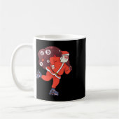 Bitcoin Santa Claus Cryptocurrency Santa Crypto In コーヒーマグカップ (左)