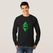 Bitcoin Satoshi Blockchain Crypto Krypto Btc Ether Tシャツ (正面フル)