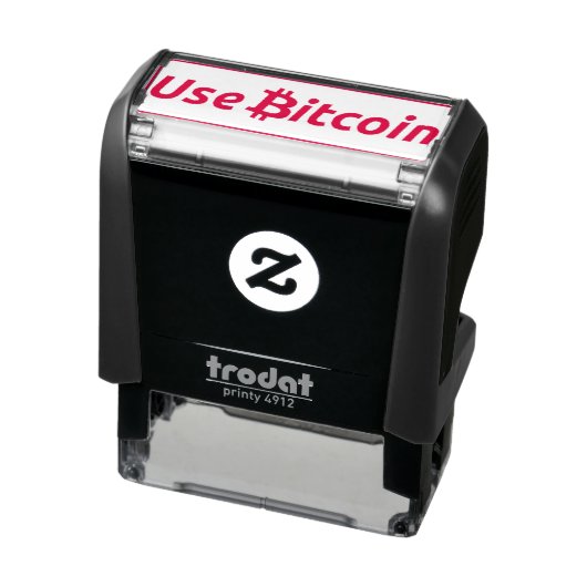Bitcoin Self Inking Rubber Stampを使用₿ セルフインキングスタンプ (商品)