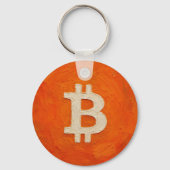 Bitcoin Standard (Oil, Style: 3) キーホルダー (正面)